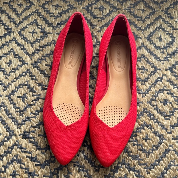 Corso Como Shoes - Corso Como Red Women's Flats
